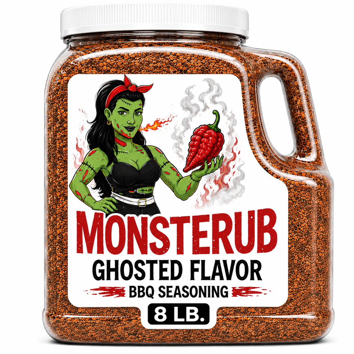 MonsteRub 8 lb Ghosted Rub