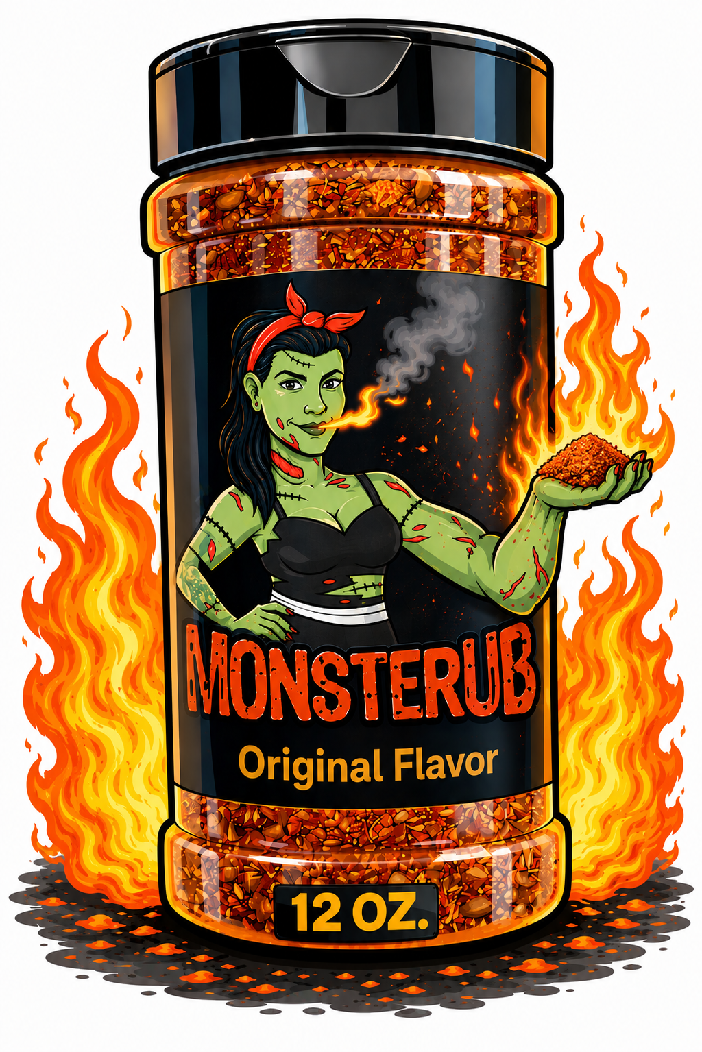 Original MonsteRub 12 oz Bottle