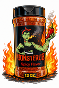MonsteRub Spicy Flavor 12 oz Bottle